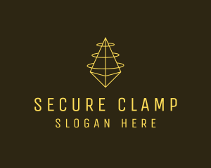 Yellow Diamond Security  logo design