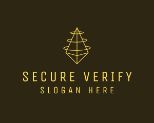 Yellow Diamond Security  logo design