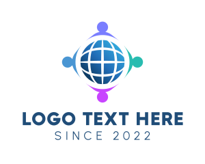 Crowd - World Crowdsourcing Team logo design
