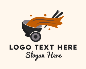 Shop - Ramen Soup Delivery logo design