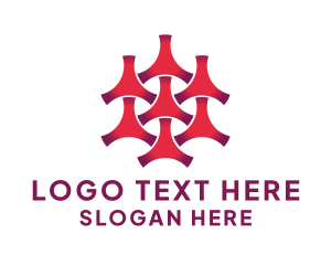 Fashion - Woven Textile Pattern logo design