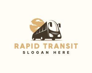 Bus - Bus Trip Transportation logo design