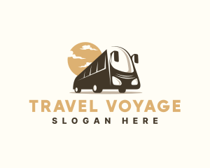 Trip - Bus Trip Transportation logo design