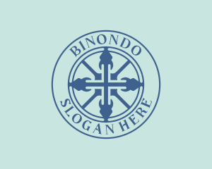 Christian Religious Worship Logo