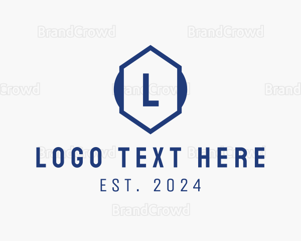 Hexagon Diamond Jeweler Logo