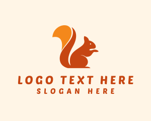 Weasel - Animal Wildlife Squirrel logo design