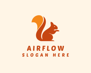 Animal Wildlife Squirrel logo design