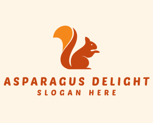 Animal Wildlife Squirrel logo design