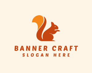 Animal Wildlife Squirrel logo design