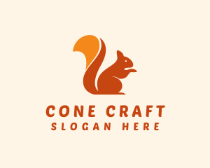 Animal Wildlife Squirrel logo design