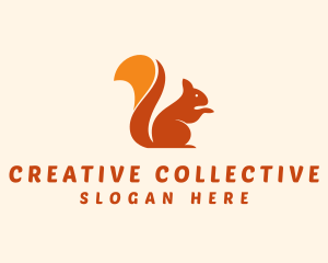 Animal Wildlife Squirrel logo design