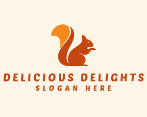 Animal Wildlife Squirrel logo design