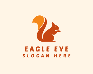 Animal Wildlife Squirrel logo design