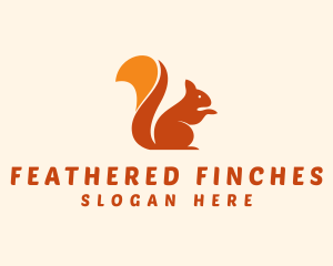 Animal Wildlife Squirrel logo design