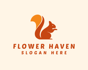 Animal Wildlife Squirrel logo design