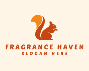 Animal Wildlife Squirrel logo design