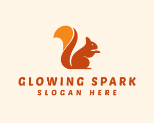 Animal Wildlife Squirrel logo design