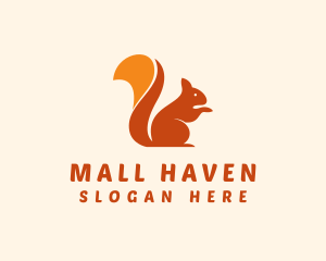 Animal Wildlife Squirrel logo design