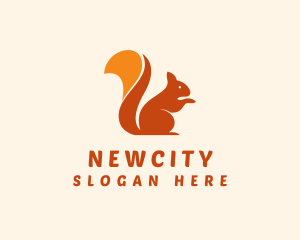 Animal Wildlife Squirrel logo design