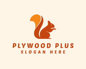 Animal Wildlife Squirrel logo design