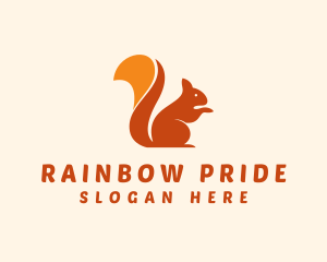 Animal Wildlife Squirrel logo design