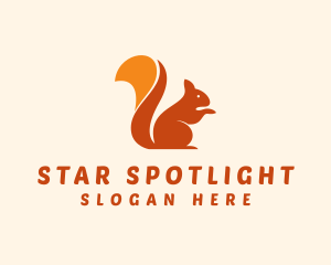 Animal Wildlife Squirrel logo design