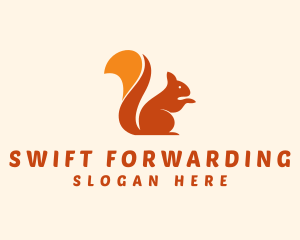 Animal Wildlife Squirrel logo design