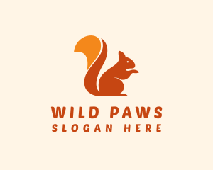 Animal - Animal Wildlife Squirrel logo design