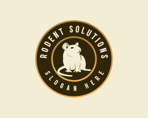 Rat Rodent Animal logo design