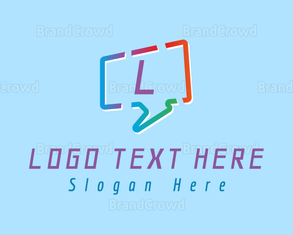 Creative Chat Messaging Logo