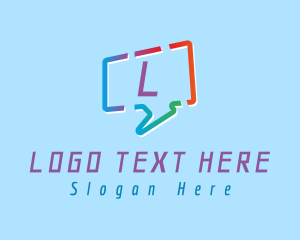 Speech Bubble - Creative Chat Messaging logo design