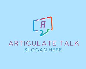 Speech - Social Media Chat Messaging logo design