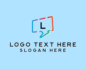 Social Media - Social Media Chat Messaging logo design