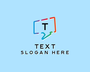 Social Media Chat Messaging  logo design