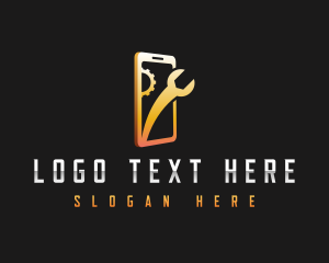 Mobile Phone Repair logo design