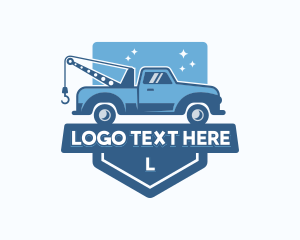 Lettermark - Tow Truck Towing logo design