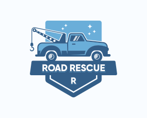 Tow Truck Towing logo design