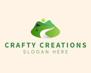 Hobby - Golf Course Range logo design