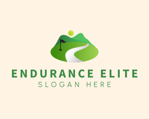 Golf Course Range logo design