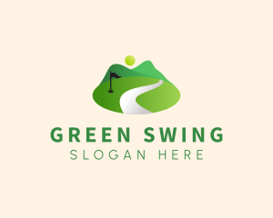 Golf - Golf Course Range logo design