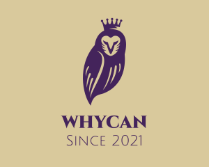 Jungle - Royalty King Owl logo design