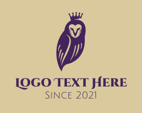 Royalty - Royalty King Owl logo design