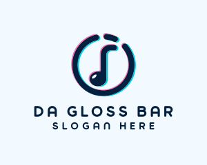 DJ Music Bar  logo design