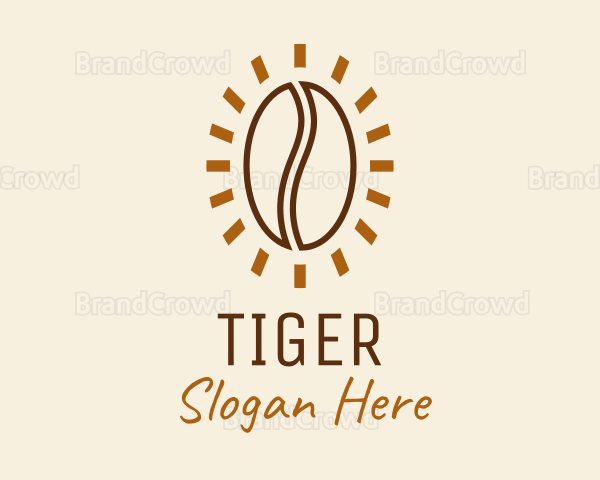 Roasted Coffee Bean Logo
