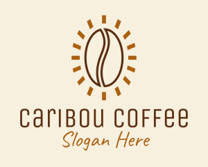 Roasted Coffee Bean logo design