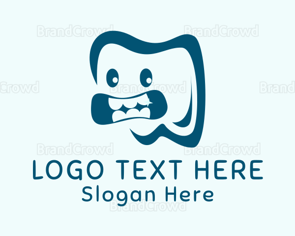 Dental Teeth Healthcare Logo