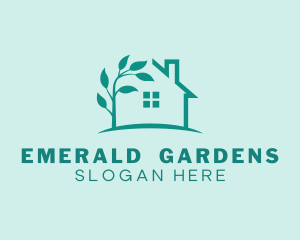 Plant House Garden logo design