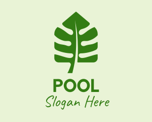 Natural Products - Plant Leaf House logo design