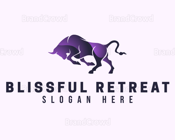 Purple Wild Buffalo Logo