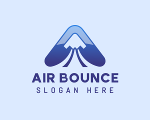 Air Force Letter A  logo design